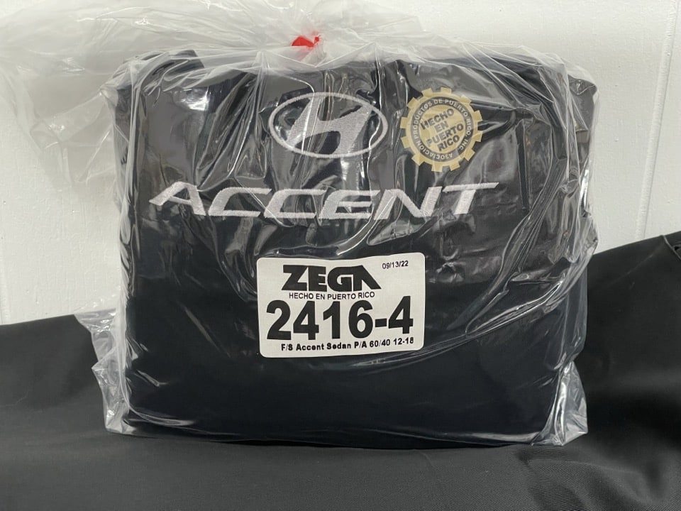 Full Set Hyundai Accent Sedan 2012-2017 Black (4 Doors) #2416-4