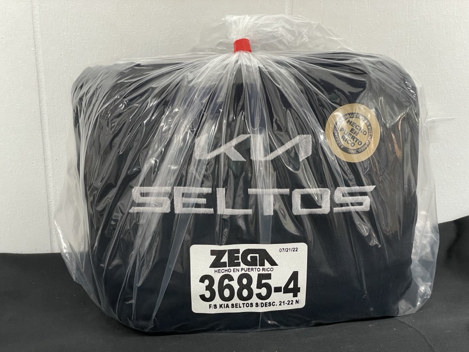 Full Set Kia Seltos 2021-2022 Black (Back without Arm Rest) #3685-4