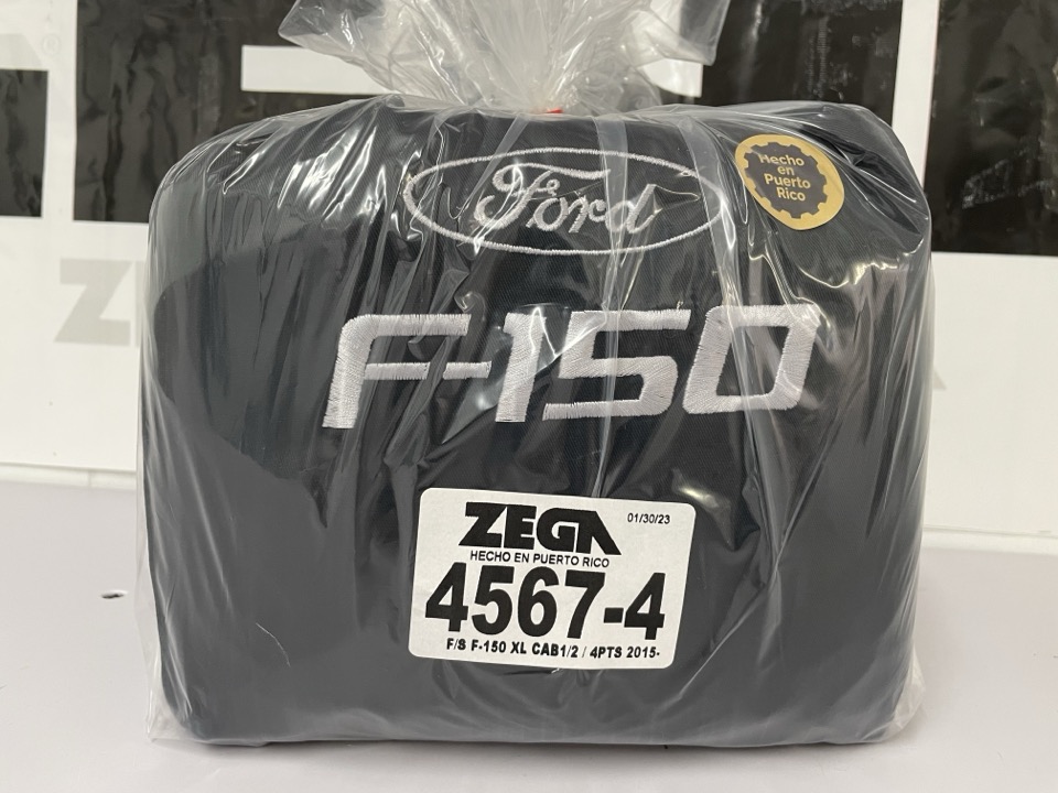 Full Set Ford F-150 XL-XLT 1/2 Cabin 4 Doors 2015-2020 Black #4567-4